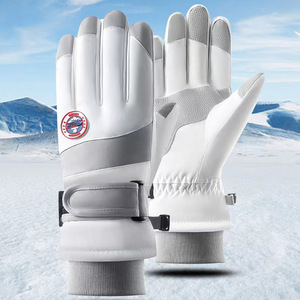 Ski <b>Gloves</b> Unisex Winter <b>Warm</b> Touchscreen Fleece Lining Outdoor Cycling Electric Scooter <b>Gloves</b> - Product Image 3
