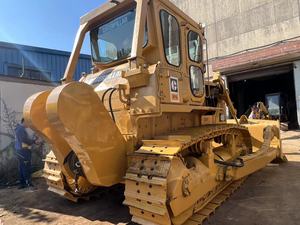 รถ D7G แมวพร้อมเครื่องกว้านอุปกรณ์มือสองรถปราบดิน D7G แมวสภาพการทำงานที่ยอดเยี่ยม - Product Image 4