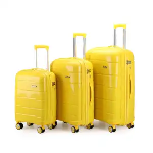 סין מפעל טוב באיכות מותאם אישית עיצוב יוניסקס מזוודות סטי נסיעות מזוודות