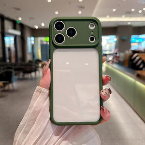 Funda para iPhone 17 Pro, color sólido, diseño simple, disipación de calor en las cuatro esquinas, cobertura total, a prueba de golpes - Product Image 4