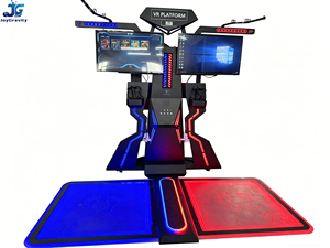 Simulatore di Movimento VR <span class=keywords><strong>HTC</strong></span> per Due Giocatori, Macchina da Gioco Immersiva in Realtà Virtuale in Fibra di Vetro per Interni ed Esterni, per Centri Commerciali e Parchi VR - Product Image 4