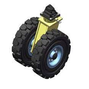 Roulettes de 5 pouces en or <span class=keywords><strong>Supo</strong></span> Maono CasterRode pour conteneur à déchets CasterOrange - Product Image 6