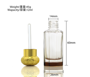 Botella <span class=keywords><strong>de</strong></span> Perfume <span class=keywords><strong>de</strong></span> Vidrio Decorativa <span class=keywords><strong>de</strong></span> Lujo Personalizada <span class=keywords><strong>de</strong></span> Fábrica al por Mayor, 3ml 6ml 12ml, Estilo Árabe, <span class=keywords><strong>con</strong></span> Tapa <span class=keywords><strong>de</strong></span> Aluminio y <span class=keywords><strong>Rosca</strong></span> <span class=keywords><strong>de</strong></span> Zinc - Product Image 6