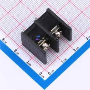 WJ55S-B-10.0-2P Barrier Terminal Block P=10mm Connector - Product Image 1