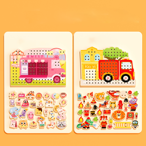 New Arrival Educational Montessori Toddler Educational Threading Toys 4 Styles Threading Rope Game for Children Boys Girls - Product Image 4