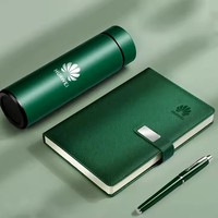 Ranguo Vente en gros Ensemble cadeau de luxe personnalisable en cuir PU Carnet A5 Boîte cadeau avec stylo Tasse thermique en acier inoxydable 304
