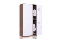 Casier en métal à 20 portes pour dortoir scolaire, vestiaires, armoires de gymnastique pour chambre à coucher, armoire à casiers en acier