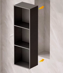 Niche <span class=keywords><strong>de</strong></span> douche en acier inoxydable 304, <span class=keywords><strong>étagère</strong></span> murale encastrée pour douche, <span class=keywords><strong>étagère</strong></span> <span class=keywords><strong>de</strong></span> rangement <span class=keywords><strong>de</strong></span> douche intégrée sur mesure pour <span class=keywords><strong>salle</strong></span> <span class=keywords><strong>de</strong></span> <span class=keywords><strong>bain</strong></span> - Product Image 1