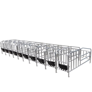 Service professionnel Bonne qualité Équipement de ferme porcine Positionnement Colonne limite porcine Caisses de gestation pour porcs - Product Image 6