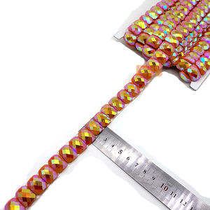 2026 personnaliser <span class=keywords><strong>Samba</strong></span> Tango carnaval Costume carnaval garniture fer sur Orange AB strass diamant Applique garniture - Product Image 5