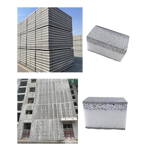 Thép xây dựng khối EPS cách nhiệt bọt Composite decking bảng bê tông khuôn tường tấm bánh sandwich cho phòng lạnh khách sạn - Product Image 5