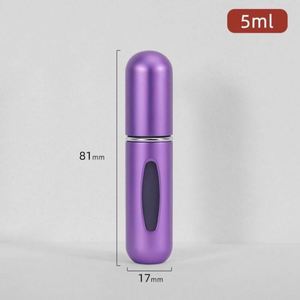 Luxury <b>5Ml</b>/8Ml/10Ml Aluminum Refillable <b>Perfume</b> Pump Spray <b>Bottle</b> for Travel Fragrance - Product Image 4