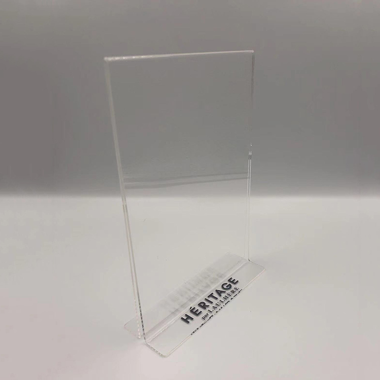 Hot Selling Restaurant Countertop Acrylic Menu Holder Display Stand With Magnets — view 3