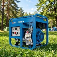 Générateur diesel silencieux Yuchai 2,8 kW, démarrage électrique portable, châssis ouvert, télécommande, groupe électrogène ATS