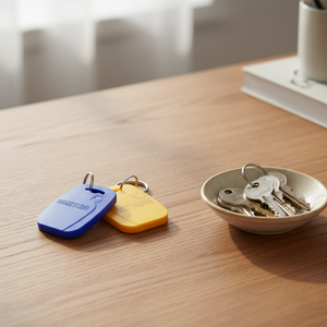 Vente en gros de porte-clés RFID PVC Boye, contrôle d'accès LF HF 125kHz, <span class=keywords><strong>interface</strong></span> de communication NFC, mini-étiquette T5577, <span class=keywords><strong>carte</strong></span> de visite, étanche - Product Image 1