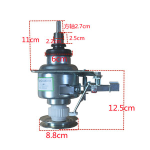ชุดคลัตช์เครื่องซักผ้าลิตเติ้ลสวอน รุ่น Q8 แกนสี่เหลี่ยม อะไหล่โลหะ - Product Image 2