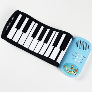 Piano numérique à 49/37 touches enroulé à la main multicolore Dogital doux au toucher cadeau parfait pour les débutants en musique - Product Image 2