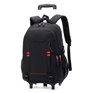Mochila Escolar Grande <span class=keywords><strong>de</strong></span> Alta Calidad para Estudiantes <span class=keywords><strong>de</strong></span> Primaria y Secundaria, Mochila Escolar <span class=keywords><strong>con</strong></span> <span class=keywords><strong>Ruedas</strong></span> para Niños y Niñas - Product Image 2