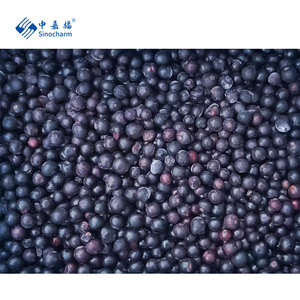 Sinocharm Produit 4 étoiles HACCP Dia>10mm IQF Fruits <span class=keywords><strong>Prix</strong></span> d'usine Brix-12 10kg Gros Raisins Noirs Entiers Surgelés en Vrac pour Boissons - Product Image 3