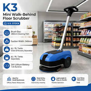 เครื่องขัดพื้นแบบเข็น Laite New Walk-Behind รับประกัน 2 ปี เครื่องขัด<span class=keywords><strong>พื้นที่</strong></span>เชื่อถือได้สำหรับงานเชิงพาณิชย์ - Product Image 1
