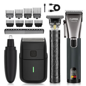 Nouvelle tondeuse à cheveux électrique rechargeable avec écran LED <span class=keywords><strong>pour</strong></span> usage domestique et hôtelier - Product Image 1