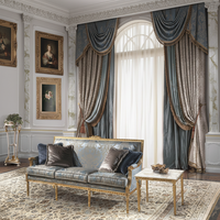 Canapé sectionnel de luxe victorien de style rococo classique, sculpté à la main, rembourré en éponge, pour salon et entrepôt