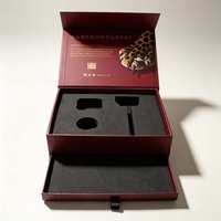 Coffret Cadeau Magnétique en Papier Artistique de Luxe, Emballage Rigide Écologique avec Insert en EVA