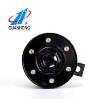 Sirène d'alarme populaire puissante 10W 105dB à buzzer piézoélectrique DC 24V, fabriquée en ABS durable pour alarme sonore avec LED