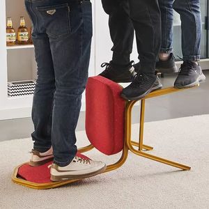Silla de comedor para hotel, asiento tapizado de aleación de aluminio para adultos y personas mayores - Product Image 1