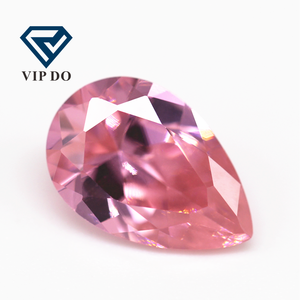 Wuzhou-gemas sueltas <span class=keywords><strong>de</strong></span> circonia cúbica <span class=keywords><strong>rosa</strong></span>, calidad 5A, 2x3mm-10x14mm, gemas sintéticas en forma <span class=keywords><strong>de</strong></span> pera, <span class=keywords><strong>Diamante</strong></span> cortado, CZ - Product Image 1