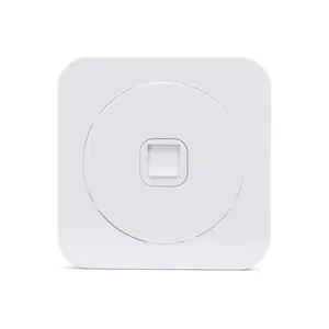 Presa Internet 1 VA, colore bianco, per connessione di rete in installazioni domestiche e commerciali. - Product Image 2