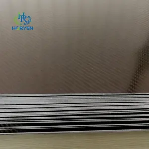Fabrika üretimi özel karbon fiber hibrid levha karbon fiber fiberglas plaka