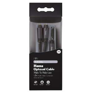 Câble optique Odt Plug Noir 1,5m 00205139 - Product Image 2