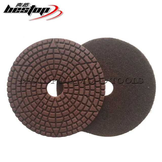 4 Inch Granite and Marble Diamond Sponge Polishing Pad