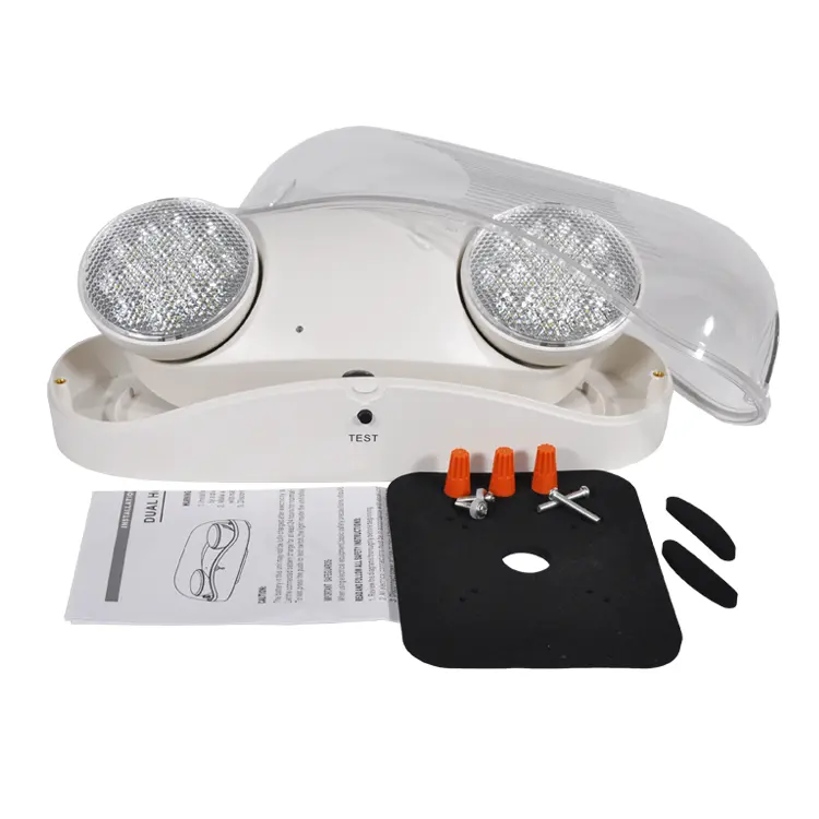 VENTA SUPERIOR JLEU5RC UL Listed Twin Head LED Light recargable LED luces de emergencia montadas en la pared