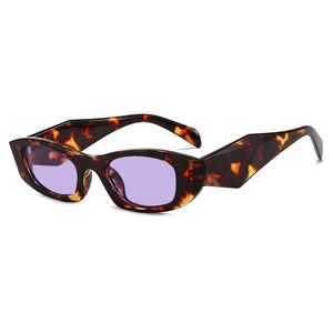 Cat Eye Small Frame Women's <b>Sunglasses</b> High-end Versatile Polygonal Fashion European American UV400 Polarized Lenses Party - Product Image 6