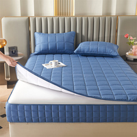 Protège-Matelas Imperméable et Anti-Taches Uni Taille Queen pour Hôtel et Maison, Vente en Gros Personnalisable
