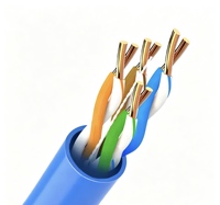 Cable Ethernet LAN Cat5e UTP FTP SFTP RJ45 al por Mayor Directo de Fábrica, Cable de Conexión a Red para Hogar, Oficina, CCTV, Cámara IP