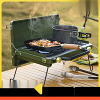 Cassette au butane de camping personnalisée pour l'extérieur Cuisinière à gaz de table Cuisinière de camping pour l'extérieur