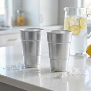 Mug de camping jetable en acier inoxydable 500 ml, style 2025, réutilisable pour boissons froides, café, bière, eau, idéal pour les fêtes en extérieur - Product Image 5
