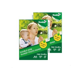 Koala premium 160g double face à jet d'encre haute brillant <span class=keywords><strong>papier</strong></span> photo <span class=keywords><strong>A4</strong></span> - Product Image 2