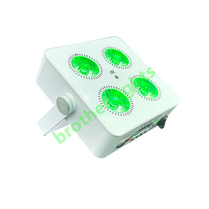 ไฟพาร์ไร้สาย DMX 18W ขนาดเล็ก, ไฟพาร์ไร้สายแบตเตอรี่ DMX IR ไฟสำหรับเวทีแต่งงาน10ชิ้น DMX PAR CAN DJ uplight - Product Image 2