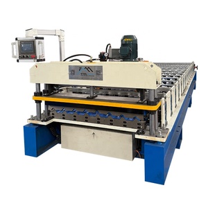 Beliebte Maßgefertigte Premium R101 Trapezförmige Dachblech-Rollformmaschine aus Mexiko - Product Image 1