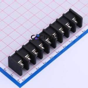 DBT30S-10.0-9P-BK-P Barrier Terminal Block Through hole Component (THT),P=10mm Connector Two Sides 10mm 1x9P Edge Pin - Product Image 1