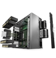 Station de travail en tour T3680 avec chipset Intel W680 pour le CAO, le CAM, le rendu 3D et la conception IA, prête à être expédiée