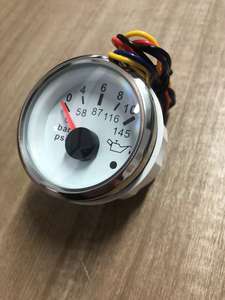 52 मिमी 2 इंच बिजली की ऑटो मीटर सुई चेतावनी, समुद्री भारी ट्रक बस कार जनरेटर के लिए 10 बार - Product Image 4