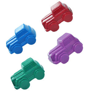 Individuelles Logo hochwertige ungiftige 3D-Tier-Dinosaurier-Autoplatte Kunststoff-Stift für Kinder Werbezeichniskragen für Kinder - Product Image 1