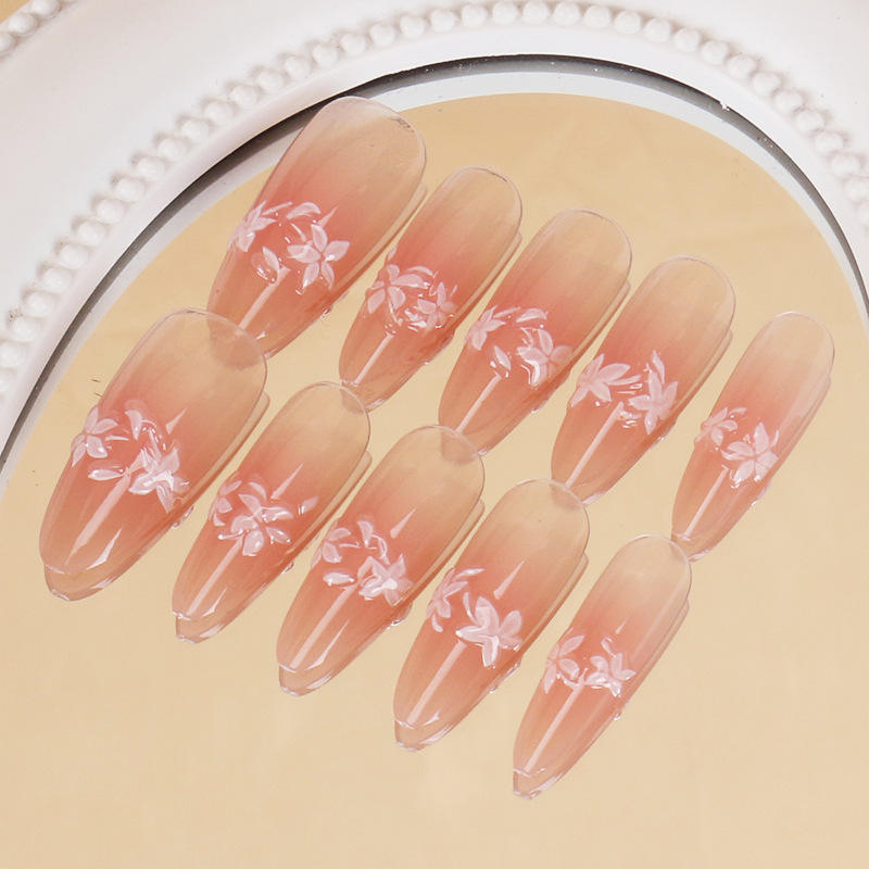 เล็บทำมือ1566กล่องขนาด10ชิ้น