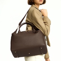 Sac à langer en cuir portable personnalisable de haute qualité, grande capacité, imperméable, multifonctionnel, sac à langer tendance pour maman
