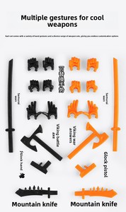 Figura <span class=keywords><strong>de</strong></span> acción articulada <span class=keywords><strong>de</strong></span> alta calidad, estilo robot <span class=keywords><strong>de</strong></span> ensamblaje impreso en 3D, juguete para decoración <span class=keywords><strong>de</strong></span> escritorio, venta al por mayor - Product Image 6